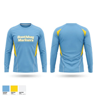 Long Sleeve Performance Shirt, Boothbay Mariners, Baseball, Teamtime, Team time, sublimation, custom sports apparel, team uniforms, spirit wear, spiritwear, sports uniforms, custom shirts, team store, custom team store, fundraiser sports, apparel fundraiser