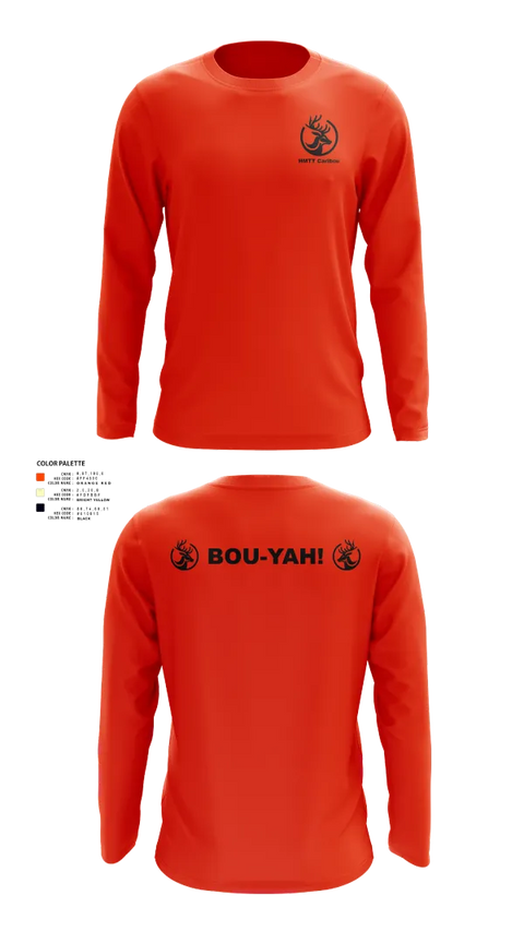 Long Sleeve Performance Shirt, HMTT Caribou, Track & Field, Teamtime, Team time, sublimation, custom sports apparel, team uniforms, spirit wear, spiritwear, sports uniforms, custom shirts, team store, custom team store, fundraiser sports, apparel fundraiser