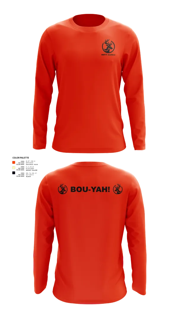 Long Sleeve Performance Shirt, HMTT Caribou, Track & Field, Teamtime, Team time, sublimation, custom sports apparel, team uniforms, spirit wear, spiritwear, sports uniforms, custom shirts, team store, custom team store, fundraiser sports, apparel fundraiser