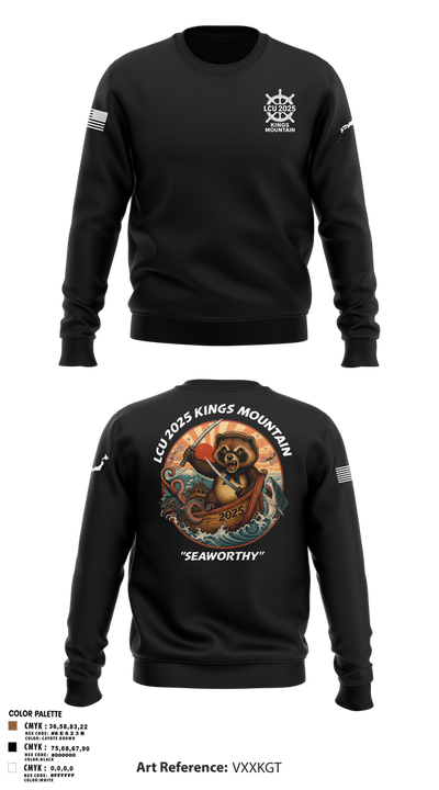 LCU 2025 kings mountain Crew Neck Sweatshirt - 6