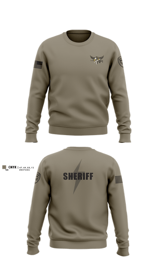 Crew Neck Sweatshirt, Caldwell County SWAT, Police, Teamtime, Team time, sublimation, custom sports apparel, team uniforms, spirit wear, spiritwear, sports uniforms, custom shirts, team store, custom team store, fundraiser sports, apparel fundraiser