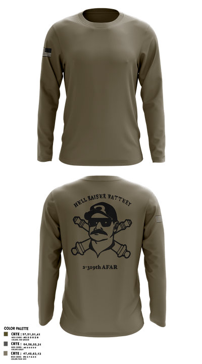 HHB 2-319 AFAR 49288095 Long Sleeve Performance Shirt - 6