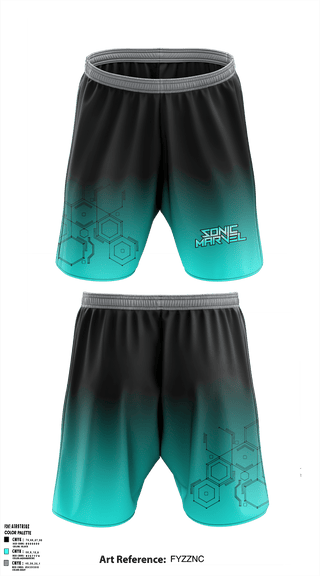 Athletic Shorts With Pockets, DJ Sonic MarvelDJ Sonic Marvel, , Teamtime, Team time, sublimation, custom sports apparel, team uniforms, spirit wear, spiritwear, sports uniforms, custom shirts, team store, custom team store, fundraiser sports, apparel fundraiser