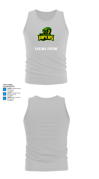 Tank Top, Yakima Vipers, Football, Teamtime, Team time, sublimation, custom sports apparel, team uniforms, spirit wear, spiritwear, sports uniforms, custom shirts, team store, custom team store, fundraiser sports, apparel fundraiser