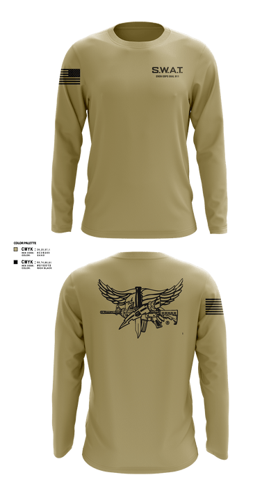 MONTVILLE SERT 14033723 Long Sleeve Performance Shirt - 103