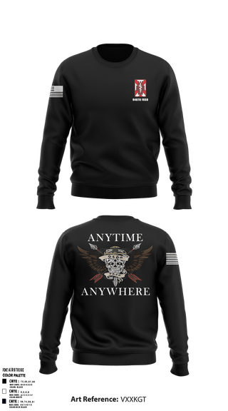 Crew Neck Sweatshirt, 946th FRSD, Army, Teamtime, Team time, sublimation, custom sports apparel, team uniforms, spirit wear, spiritwear, sports uniforms, custom shirts, team store, custom team store, fundraiser sports, apparel fundraiser