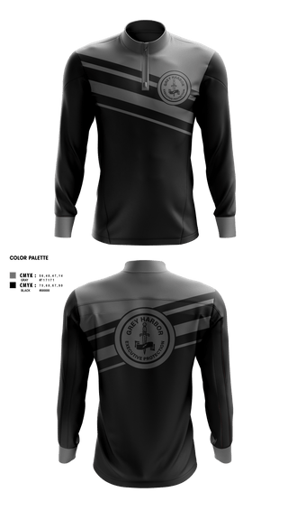 Quarter Zip Jacket, Grey Harbor Executive ProtectionGrey Harbor Executive Protection, , Teamtime, Team time, sublimation, custom sports apparel, team uniforms, spirit wear, spiritwear, sports uniforms, custom shirts, team store, custom team store, fundraiser sports, apparel fundraiser