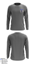 Wheatland youth football and cheer 53677637 Long Sleeve Performance Polo - 7