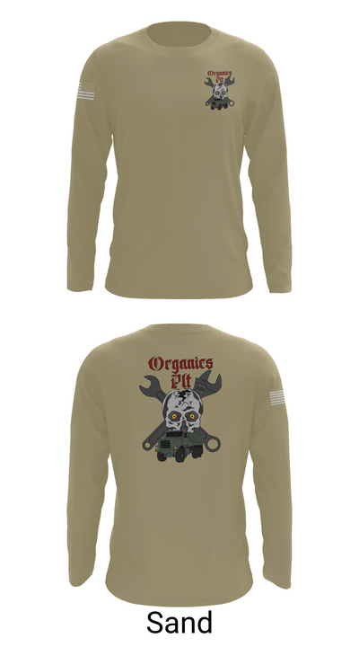 Organics plt 62545890 Long Sleeve Performance Shirt 86