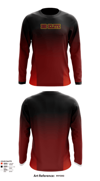 Long Sleeve Performance Shirt, DB Elite, Men's Basketball, Teamtime, Team time, sublimation, custom sports apparel, team uniforms, spirit wear, spiritwear, sports uniforms, custom shirts, team store, custom team store, fundraiser sports, apparel fundraiser