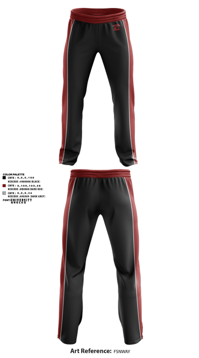 E.C.I.BULLDOGS 58430301 Sweatpants - 1