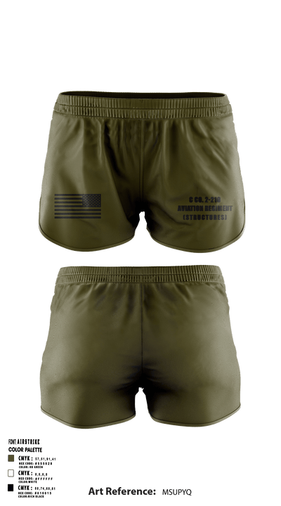 C Co. 2-210 Aviation Regiment (Structures) 22020258 Ranger Panties - 3