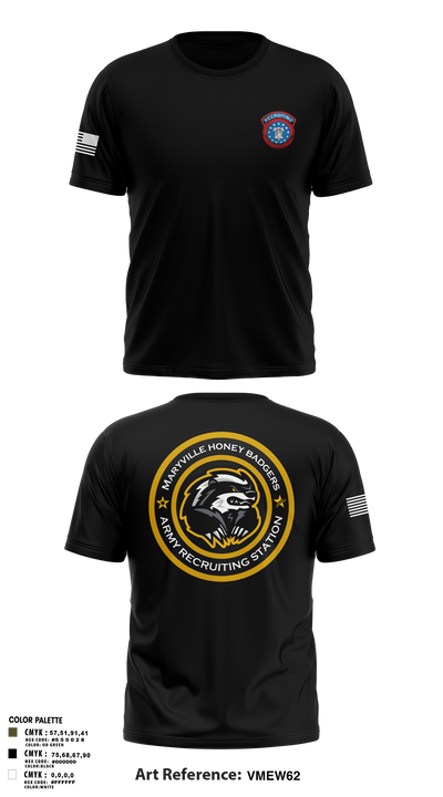 Maryville Honeybadger 60960842 Short Sleeve Performance Shirt - 3