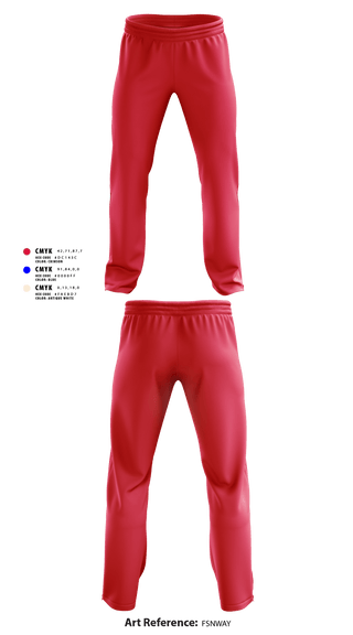 Sweatpants, Clinton Cardinals, Track & Field, Teamtime, Team time, sublimation, custom sports apparel, team uniforms, spirit wear, spiritwear, sports uniforms, custom shirts, team store, custom team store, fundraiser sports, apparel fundraiser
