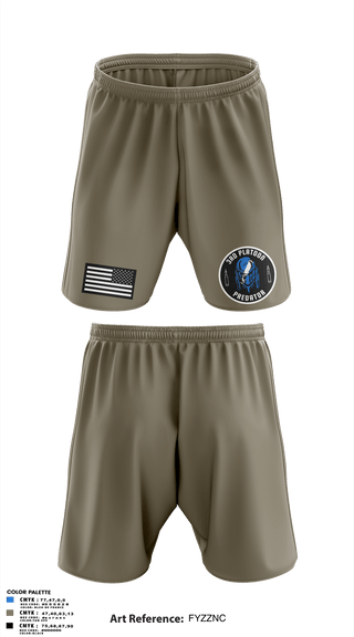 Athletic Shorts With Pockets, 3rd Platoon, Army, Teamtime, Team time, sublimation, custom sports apparel, team uniforms, spirit wear, spiritwear, sports uniforms, custom shirts, team store, custom team store, fundraiser sports, apparel fundraiser