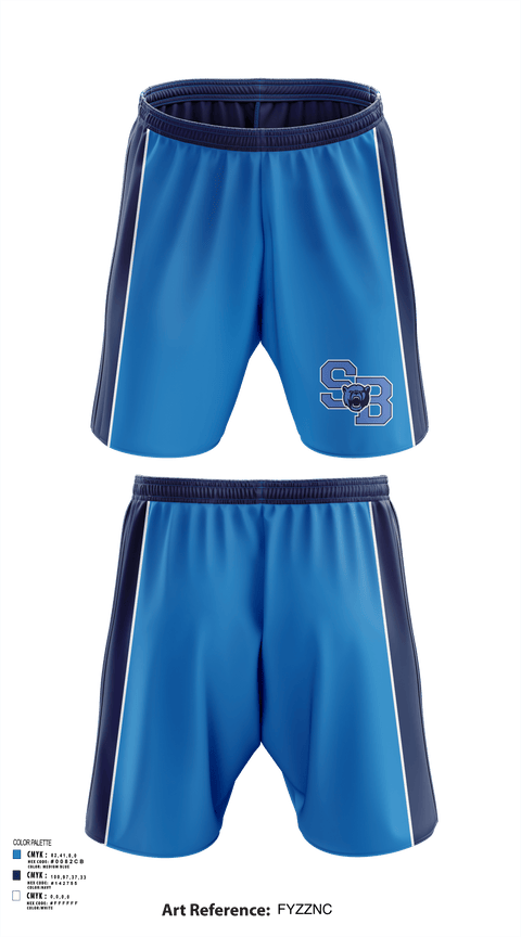 Athletic Shorts With Pockets, Bears, Softball, Teamtime, Team time, sublimation, custom sports apparel, team uniforms, spirit wear, spiritwear, sports uniforms, custom shirts, team store, custom team store, fundraiser sports, apparel fundraiser