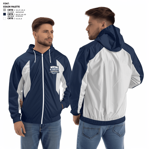 Windbreaker, No Handouts Track & Field, Track & Field, Teamtime, Team time, sublimation, custom sports apparel, team uniforms, spirit wear, spiritwear, sports uniforms, custom shirts, team store, custom team store, fundraiser sports, apparel fundraiser