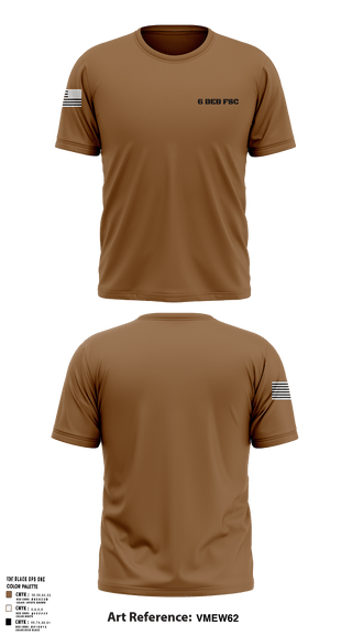 Short Sleeve Performance Shirt, 6 BEB FSC, Army, Teamtime, Team time, sublimation, custom sports apparel, team uniforms, spirit wear, spiritwear, sports uniforms, custom shirts, team store, custom team store, fundraiser sports, apparel fundraiser