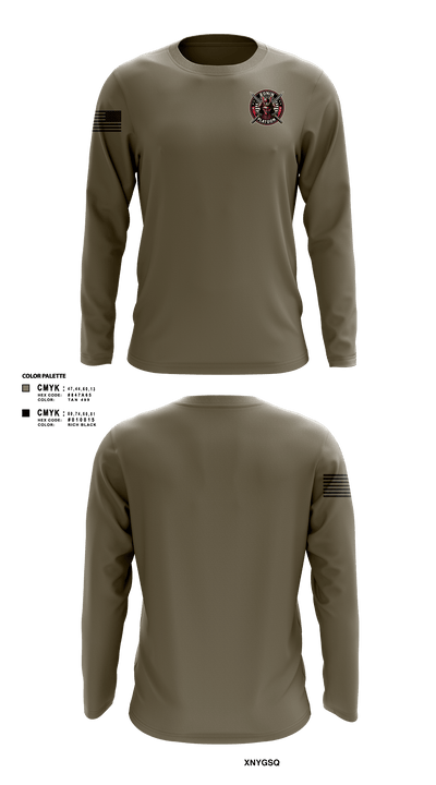 4/3 Cavalry Regiment 53713701 Long Sleeve Performance Shirt - 2