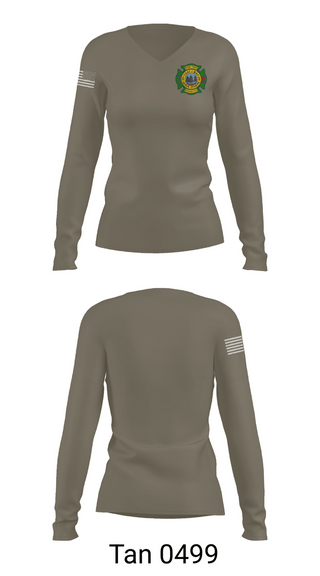 Womens Long Sleeve Vneck Shirt, Pine Township Engine Company, Fire Department, Teamtime, Team time, sublimation, custom sports apparel, team uniforms, spirit wear, spiritwear, sports uniforms, custom shirts, team store, custom team store, fundraiser sports, apparel fundraiser