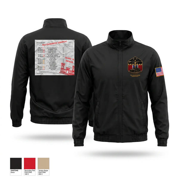 Windbreaker, 744 HQ platoon, Army, Teamtime, Team time, sublimation, custom sports apparel, team uniforms, spirit wear, spiritwear, sports uniforms, custom shirts, team store, custom team store, fundraiser sports, apparel fundraiser