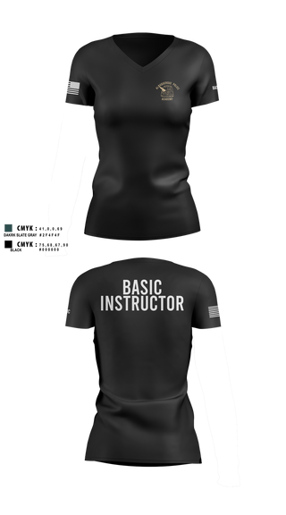 Womens Short Sleeve Vneck Shirt, Academy-Basic Unit, Police, Teamtime, Team time, sublimation, custom sports apparel, team uniforms, spirit wear, spiritwear, sports uniforms, custom shirts, team store, custom team store, fundraiser sports, apparel fundraiser