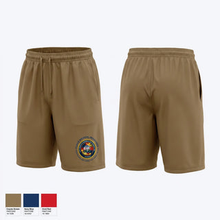 Athletic Shorts With Pockets, NBHC Bahrain, Navy, Teamtime, Team time, sublimation, custom sports apparel, team uniforms, spirit wear, spiritwear, sports uniforms, custom shirts, team store, custom team store, fundraiser sports, apparel fundraiser