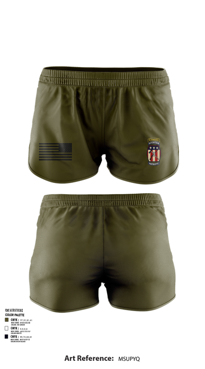 2-47 infantry 3rd BRG 10th MTN 15406658 Ranger Panties - 101