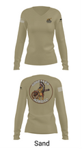 NJROTC Apache Company 29120146 Women's Long Sleeve V-neck Shirt - 92