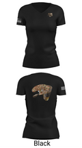 Massachusetts forest fire control district. 5 16971767 Women's Short Sleeve V-neck Shirt - 24