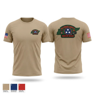 Short Sleeve Performance Shirt, Bledsoe County Rescue Squad, Fire Department, Teamtime, Team time, sublimation, custom sports apparel, team uniforms, spirit wear, spiritwear, sports uniforms, custom shirts, team store, custom team store, fundraiser sports, apparel fundraiser