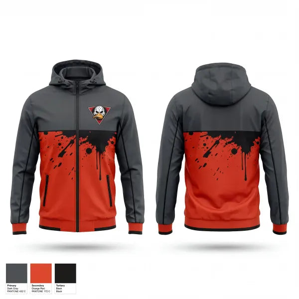 Windbreaker, Ducks, Softball, Teamtime, Team time, sublimation, custom sports apparel, team uniforms, spirit wear, spiritwear, sports uniforms, custom shirts, team store, custom team store, fundraiser sports, apparel fundraiser