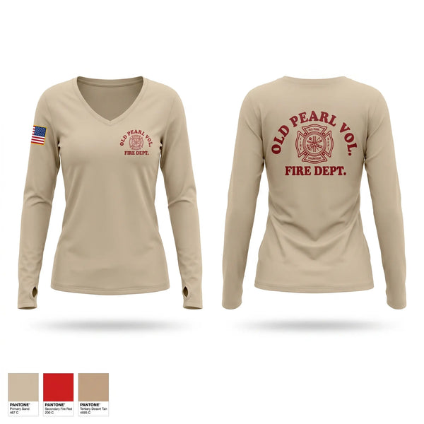 Old Pearl Vol. Fire Department Old School Cotton Feel Shirt - 1
