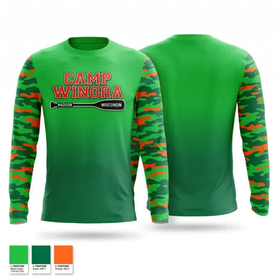 Camp Wingra 8643406 Long Sleeve Performance Shirt 2