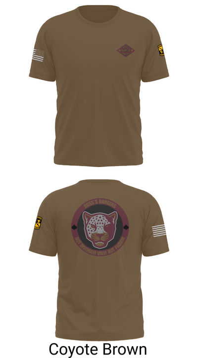 Ross Rangers 12757197 Old School Cotton Feel Shirt - 10