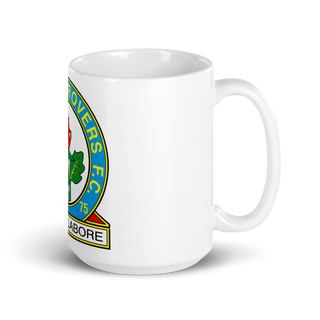Blackburn Rovers 13216348 White Glossy Mug - Small