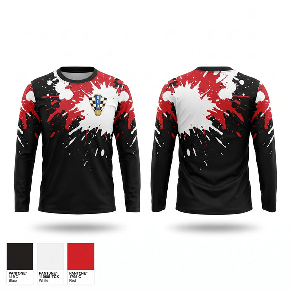 Long Sleeve Performance Shirt, BIB, Men's Soccer, Teamtime, Team time, sublimation, custom sports apparel, team uniforms, spirit wear, spiritwear, sports uniforms, custom shirts, team store, custom team store, fundraiser sports, apparel fundraiser
