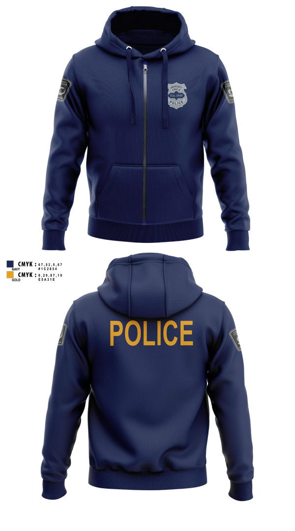 Zip Hoodie, Patrol, Police, Teamtime, Team time, sublimation, custom sports apparel, team uniforms, spirit wear, spiritwear, sports uniforms, custom shirts, team store, custom team store, fundraiser sports, apparel fundraiser