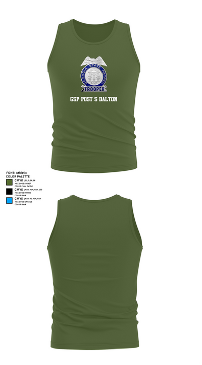 GSP POST 5 DALTON 6815888 Tank Top - 56