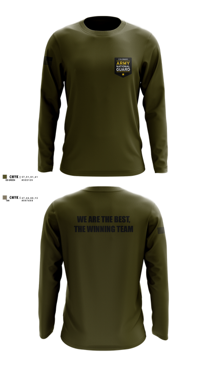 Recruiting and Retention Battalion 16496616 Long Sleeve Performance Shirt 1