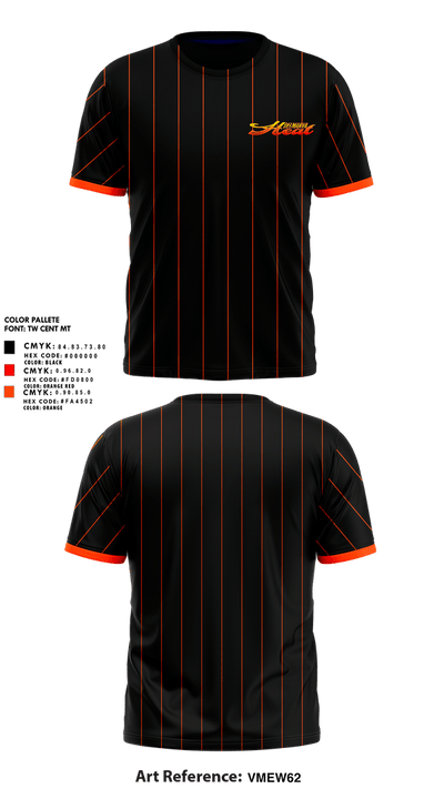 Delmarva Heat 9201944 Short Sleeve Performance Shirt - 1