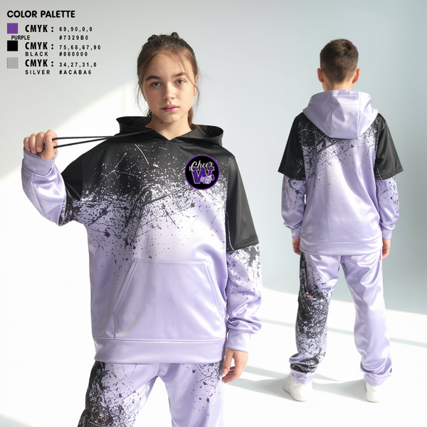 Hoodie, Soledad Warriors Cheer, Cheer, Teamtime, Team time, sublimation, custom sports apparel, team uniforms, spirit wear, spiritwear, sports uniforms, custom shirts, team store, custom team store, fundraiser sports, apparel fundraiser