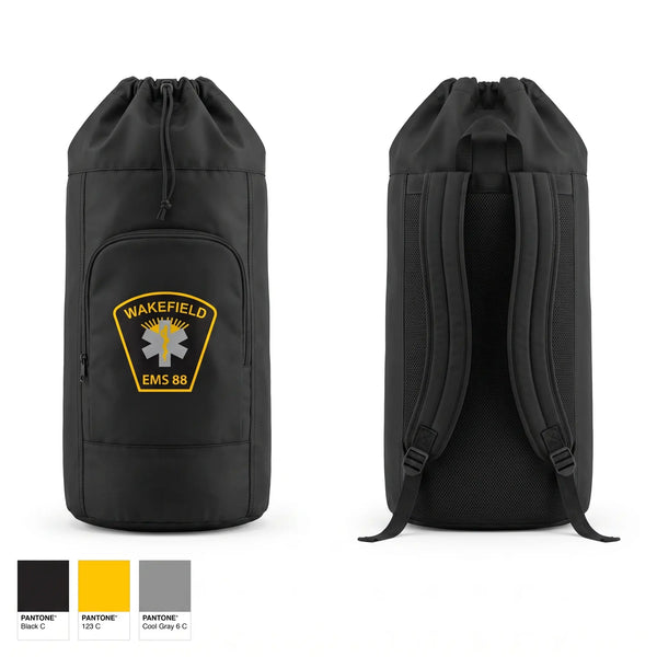 Gear Bag, Wakefield EMS, EMS/EMT, Teamtime, Team time, sublimation, custom sports apparel, team uniforms, spirit wear, spiritwear, sports uniforms, custom shirts, team store, custom team store, fundraiser sports, apparel fundraiser