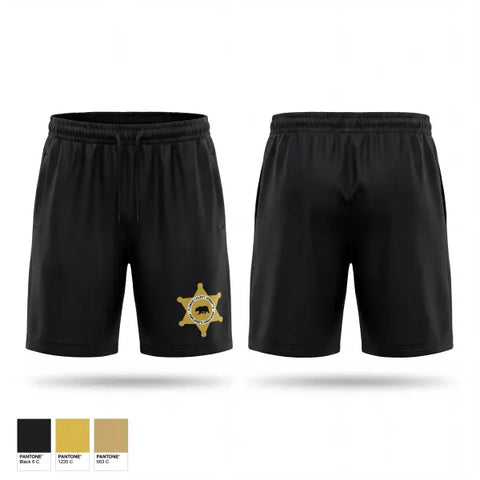 Athletic Shorts With Pockets, Plumas County Sheriffs Employee's Association, Police, Teamtime, Team time, sublimation, custom sports apparel, team uniforms, spirit wear, spiritwear, sports uniforms, custom shirts, team store, custom team store, fundraiser sports, apparel fundraiser