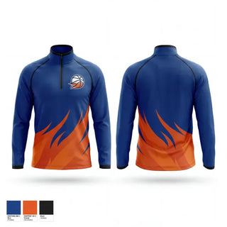 Quarter Zip Jacket, Good Bounce, Men's Basketball, Teamtime, Team time, sublimation, custom sports apparel, team uniforms, spirit wear, spiritwear, sports uniforms, custom shirts, team store, custom team store, fundraiser sports, apparel fundraiser