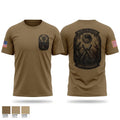 DET 3 HHB 1-111th FA 3177966 Old School Cotton Feel Shirt - 1