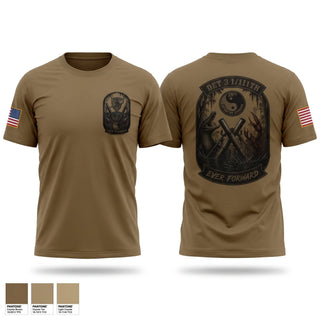 Old School Cotton Feel Shirt, DET 3 HHB 1-111th FA, National Guard, Teamtime, Team time, sublimation, custom sports apparel, team uniforms, spirit wear, spiritwear, sports uniforms, custom shirts, team store, custom team store, fundraiser sports, apparel fundraiser