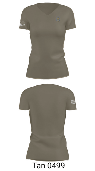 Womens Short Sleeve Vneck Shirt, Hudson Police Department, Police, Teamtime, Team time, sublimation, custom sports apparel, team uniforms, spirit wear, spiritwear, sports uniforms, custom shirts, team store, custom team store, fundraiser sports, apparel fundraiser