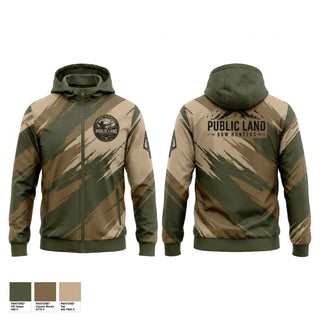Windbreaker, Public Land Bow Hunters, , Teamtime, Team time, sublimation, custom sports apparel, team uniforms, spirit wear, spiritwear, sports uniforms, custom shirts, team store, custom team store, fundraiser sports, apparel fundraiser