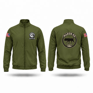 Windbreaker, Marion K9, Police, Teamtime, Team time, sublimation, custom sports apparel, team uniforms, spirit wear, spiritwear, sports uniforms, custom shirts, team store, custom team store, fundraiser sports, apparel fundraiser